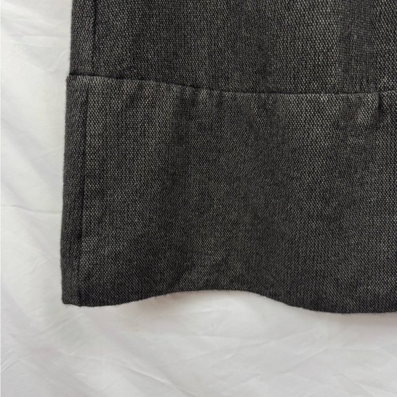 Flax Size P XS Wool Blend Gray Dress Gray Tweed Sleeveless Knee Length - Picture 6 of 6